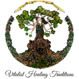 Vitalist Healing Traditions Logo - Blending Modern and Ancient Healing Practices.